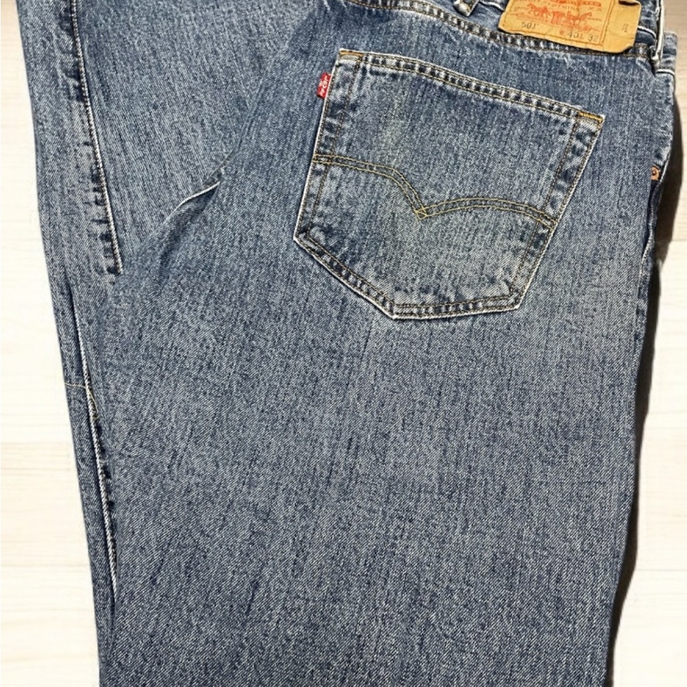Levi's Men's 501 Button Fly Jeans 40x32